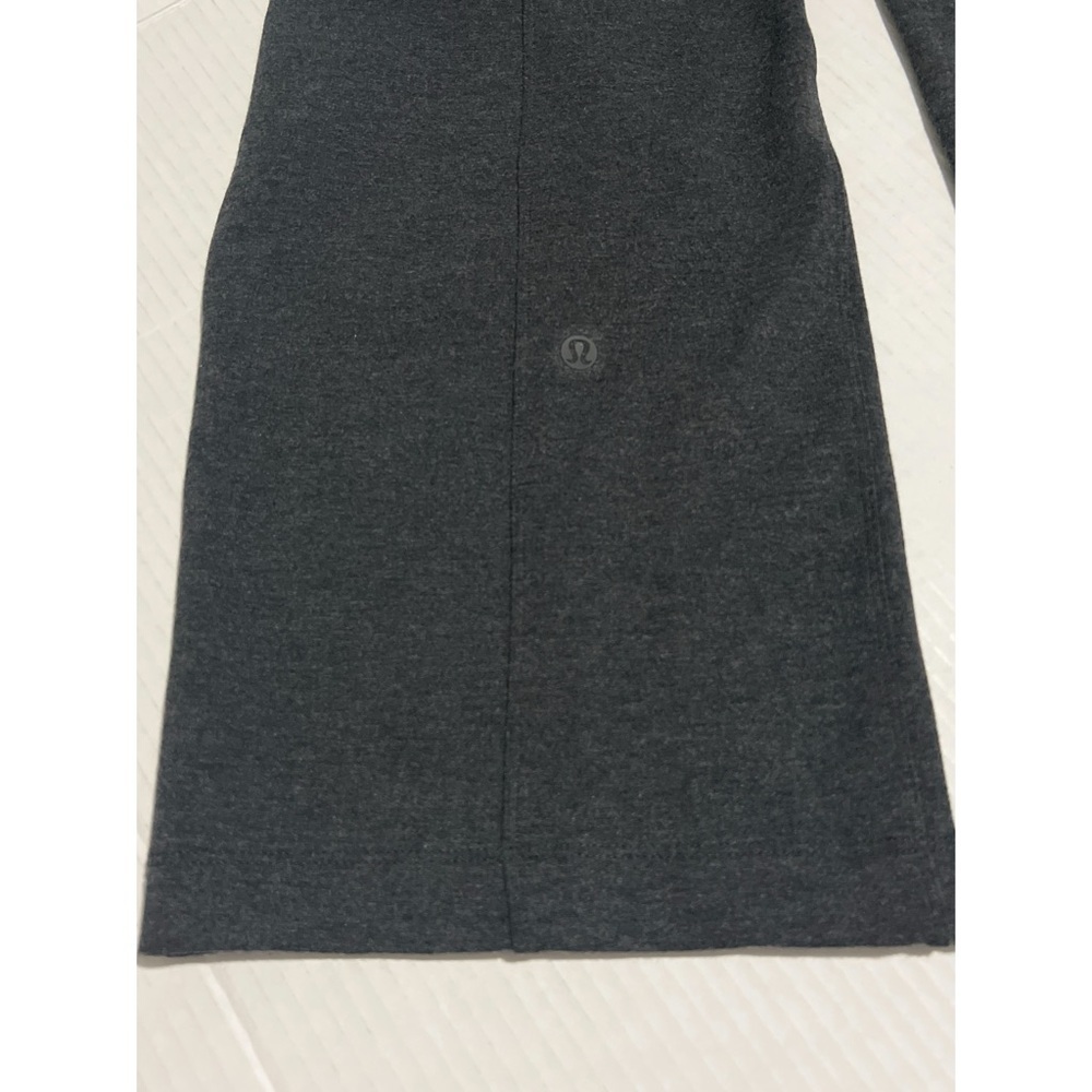 Lululemon Take It Easy Pant Women’s 2 Heather Gray Black Wide Leg Stretch W5AZGS - Picture 13 of 13